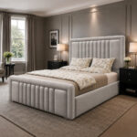 Milan Upholstered Bed Frame - Image 2