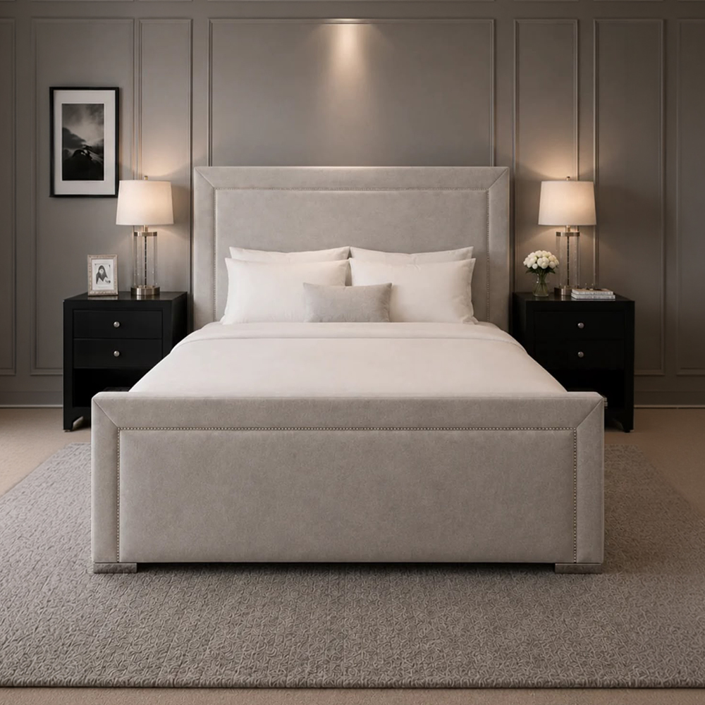 2 London Upholstered Bed Frame - Image 1