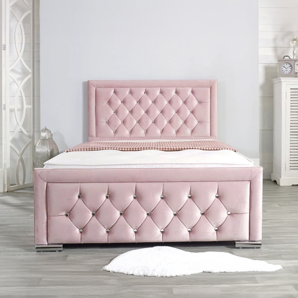 2 Princess Upholstered Bed Frame - Image 1