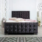 Diamond Cube Upholstered Bed Frame