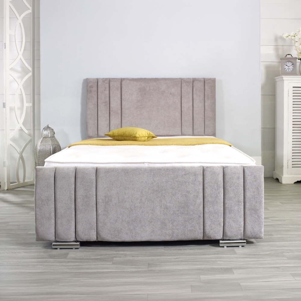 2 Charlie Upholstered Bed Frame - Image 1