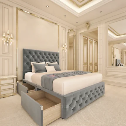 2026 Dover Designer Storage Bed with drawers